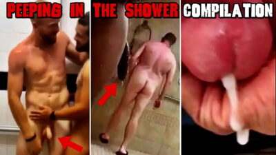 Peeping in the bathroom for gays! Hot compilation 2022 all gay porn video