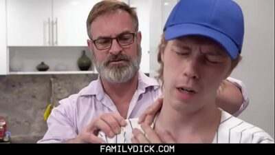 Skinny Fit Stepson Cums In Stepdad’s Mouth all gay porn video