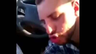 Sucking and kissing my uber driver all gay porn video