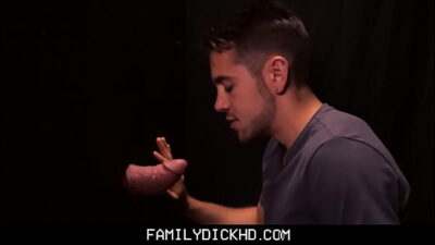 Twink Step Son Sucks Off At Glory Hole – Max Sargent, Dante Colle all gay porn video