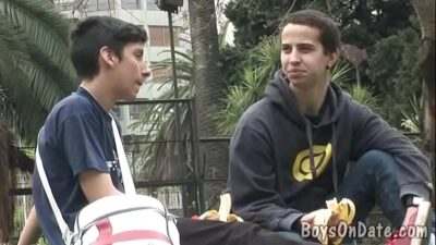 Young gay dates hurry home to get laid all gay porn video