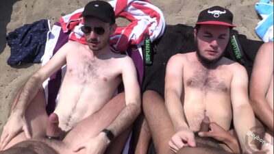 Back 2 Bareback Beach all gay porn video