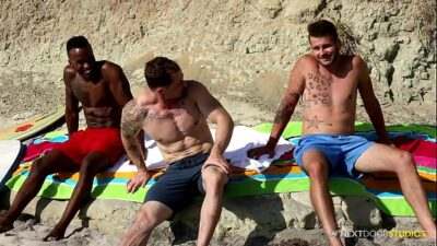 Big Dick Interracial Bareback Group Sex With My Fav Boys all gay porn video