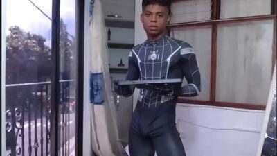 Big Dick Spiderboy all gay porn video