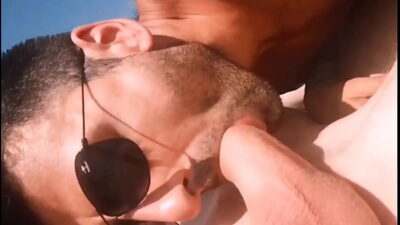 Blowjob at german Public Beach all gay porn video