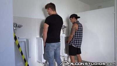 Dakota Payne Blows Random Guys Through Bathroom Glory Hole – FalconStudios all gay porn video