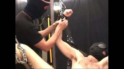 Fiery all holes wrecking in bondage and blind folds bareback all gay porn video