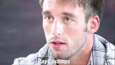 GayCastings Hunky contractor shows off and jerks all gay porn video