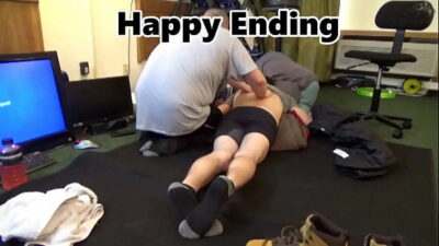 Happy Ending Massage gay gives me rub down and can’t stay off my cock all gay porn video