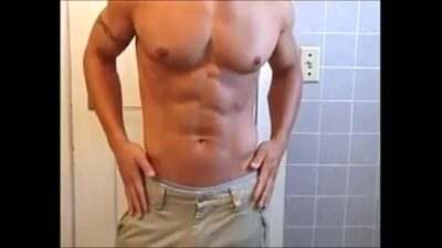 hot hunk solo shower all gay porn video