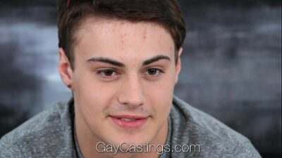 Hunter Pages fucked at first gay porn audition all gay porn video