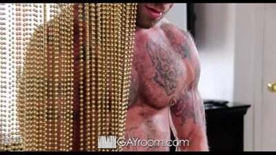 Kory Houston gets involved in a sweaty threesome fuck session all gay porn video