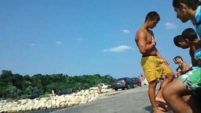 Mala marcando na praia all gay porn video