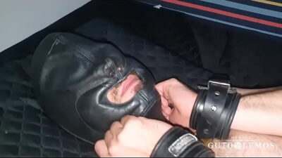 Master Guto’s sub gets his balls used to extremes all gay porn video