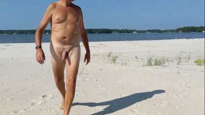 Naked at a non nude beach all gay porn video