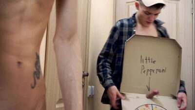 Pizza Deliveryman Casey Donovan/David Galager all gay porn video
