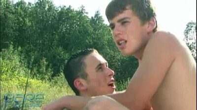 Sexy twink fucked outdoors all gay porn video