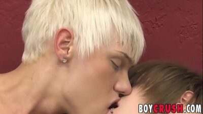 Skinny lad endures deep anal pounding from his partner all gay porn video