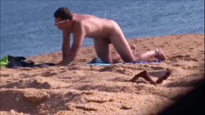 [spy cam] Nudist young guy on beach all gay porn video