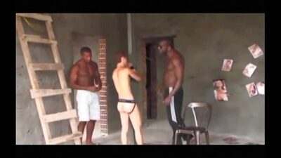 Teen takes massive big cocks in his virgin tight ass bareback all gay porn video
