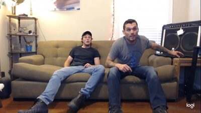 These guys said they were straight, but they’d still jerk off. They didn’t know the camera was on. all gay porn video