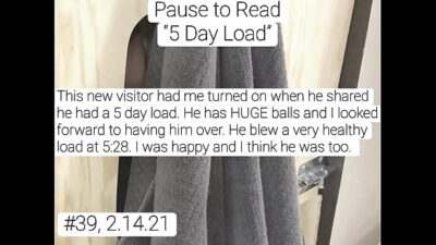 39, 5 Day Load all gay porn video