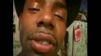 Black Fuckbuddy Jerks His Big Dick all gay porn video