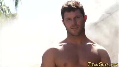 Built hunk anal fucks all gay porn video
