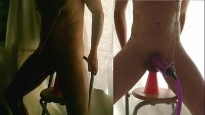 cbt anal cone   vacuum pump cock masturb ejac all gay porn video