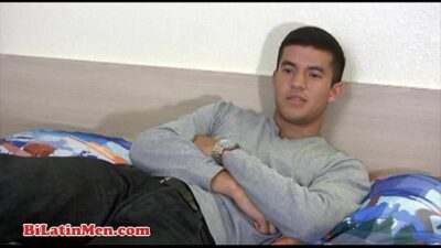 Cute biLatino getting fucked hard all gay porn video