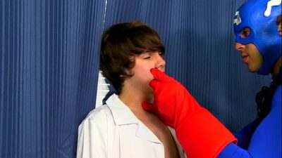 Fucked By A Super Hero! all gay porn video