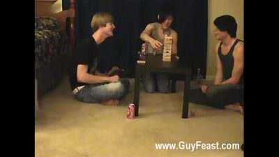Gay video Trace and William get together with their fresh friend all gay porn video