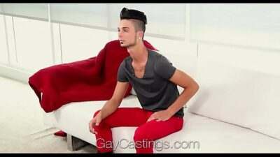 GayCastings First time fuck on film for amateur Gabriel Knight all gay porn video
