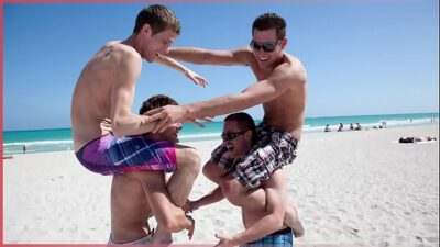 GAYWIRE – Spring Break w/ Vince Ryan, Spencer Fox, Daniel Freeman, and Swiss all gay porn video
