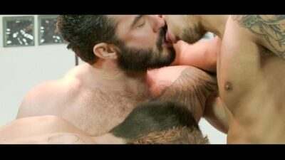 Gorgeous men suck and fuck each other all gay porn video