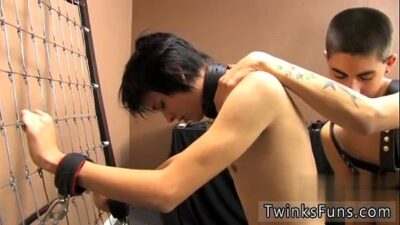Korean gay sex boy galleries Miles gets shackled to the wall and all gay porn video