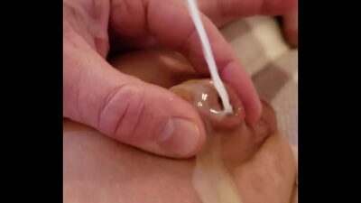 Mytinycoc pinches micropenis until he cums all gay porn video