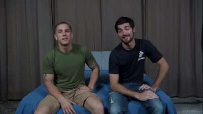 New Recruit Grabs The Sheets & Moans With Pleasure – ActiveDuty all gay porn video