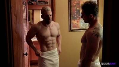 NextDoorRaw Markie More & Muscle Hunk Daddy Bareback Fuck all gay porn video
