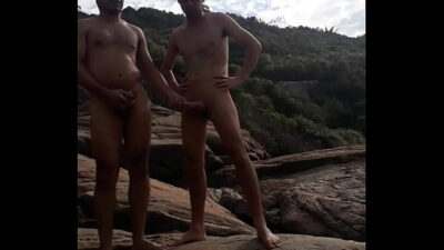 Praia de nudismo all gay porn video
