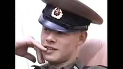 Russian soldier versao VHS   Military Zone Cena8 Estudio AMR videos porno gay videos de sexo filmes. all gay porn video