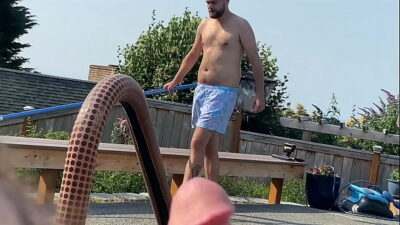 Seducing the Pool Boy all gay porn video