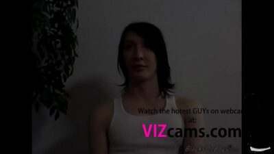 Sexy Gay webcam at webchat Skinny white emo guy gets fucked by a black man all gay porn video