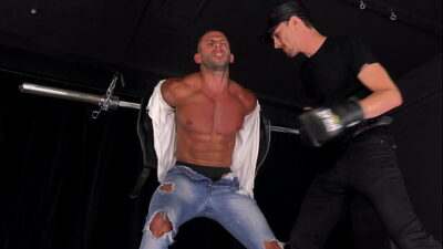 Straight Muscle Stud Dominated – Gay Bondage BDSM all gay porn video
