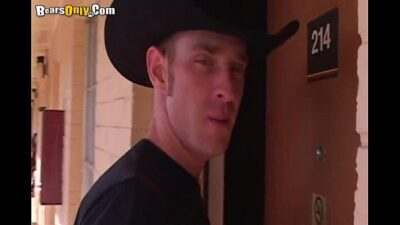 Sucking A Hairy Cowboy all gay porn video