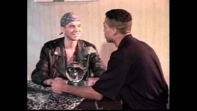 VCA Gay – Black Leather White Studs – scene 5 all gay porn video
