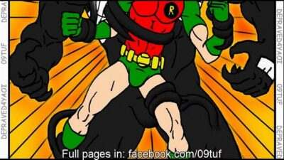 VENOM VS ROBIN HOMO-EROTIC COMIC(PREVIEW) all gay porn video