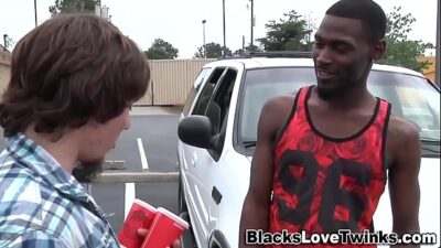 White guy gets bbc in ass all gay porn video