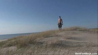 Best feet boys on the beach all gay porn video
