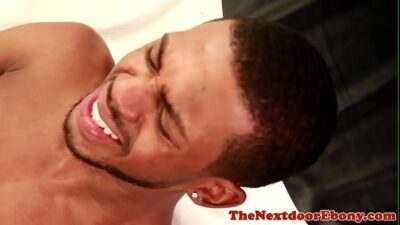 Black masseuse gets bbc sucked by client all gay porn video
